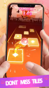 Color Dace Hop juego de musica screenshot