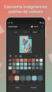 Color Gear: Paleta de Colores screenshot