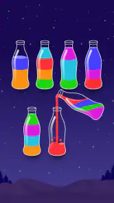 ¡Color Water Sort Wood Puzzle screenshot
