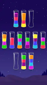 ¡Color Water Sort Wood Puzzle screenshot