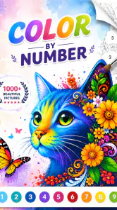 Coloring Game: Color by Number screenshot