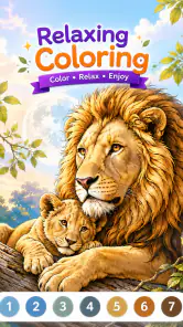 Coloring Game: Color by Number screenshot