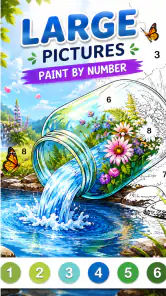 Coloring Game: Color by Number screenshot