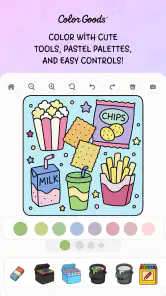 Colorir Goods! Livro de pintar screenshot