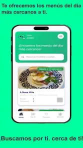 Comer Menú del Día screenshot