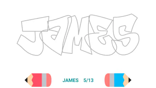 Cómo Dibujar Graffitis Nombre screenshot