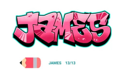 Cómo Dibujar Graffitis Nombre screenshot