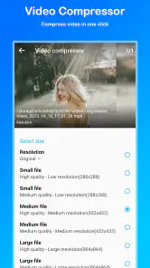 Compresor de vídeo screenshot