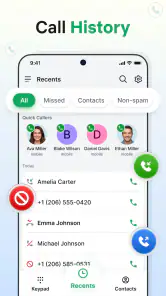 Contacts - Phone Call Launcher screenshot