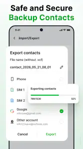 Contacts - Phone Calls screenshot