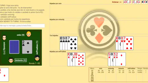 Continental (juego de cartas) screenshot