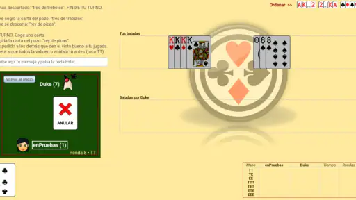 Continental (juego de cartas) screenshot