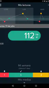 CONTOUR DIABETES app (ES) screenshot
