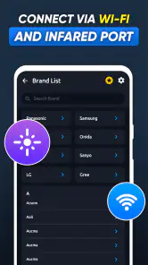 Control de aire acondicionado screenshot