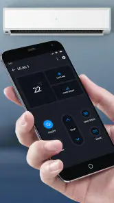 Control de aire acondicionado screenshot