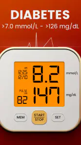 Control de azúcar en sangre screenshot