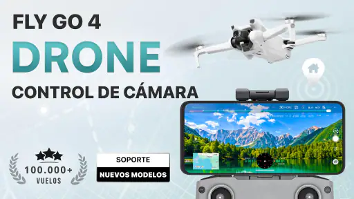 Control de cámara drone Go 4 screenshot