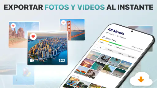 Control de cámara drone Go 4 screenshot