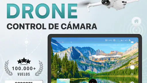 Control de cámara drone Go 4 screenshot