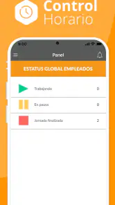 Control horario screenshot