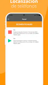 Control horario screenshot