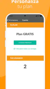 Control horario screenshot