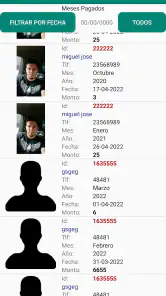 Control Mensualidades screenshot