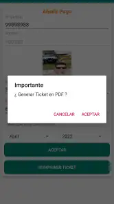 Control Mensualidades screenshot