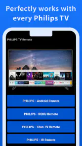 Control remoto de TV Philips screenshot