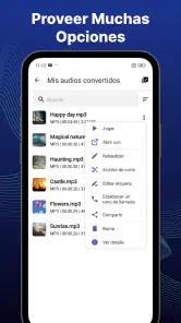 Convertir vídeo a MP3 screenshot