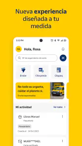 Correos: Envío y seguimiento screenshot