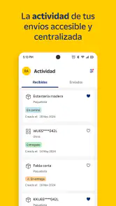 Correos: Envío y seguimiento screenshot