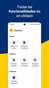 Correos: Envío y seguimiento screenshot