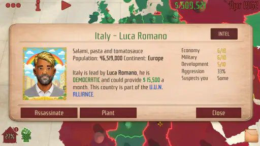Corruption screenshot