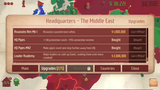 Corruption screenshot