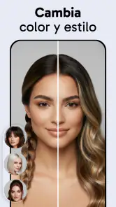 Corte de Pelo & AI Hairstyle screenshot