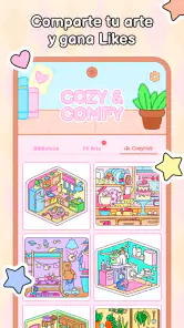 Cozy Home: Comfy Coloring Book screenshot
