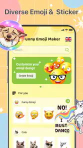 Creador de emojis divertidos screenshot