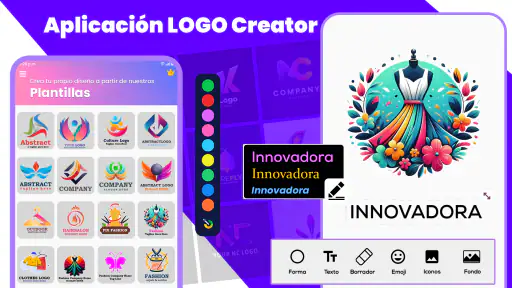 Creador de Logos Crear Diseños screenshot