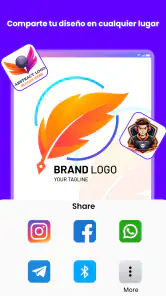 Creador de Logos Crear Diseños screenshot