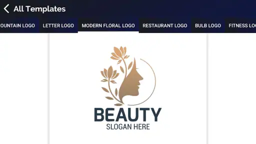 Creador de logos y diseñador screenshot