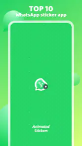 Creador de pegatinas animadas screenshot