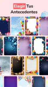 Crear Invitación de Cumpleaños screenshot