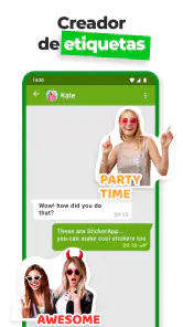 Crear stickers - WA Stickers screenshot