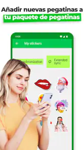 Crear stickers - WA Stickers screenshot