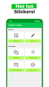 Crear stickers - WA Stickers screenshot