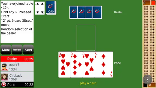 Cribbage GC screenshot