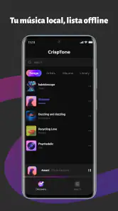 CrispTone: Música offline screenshot