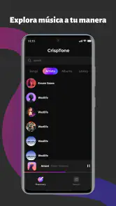 CrispTone: Música offline screenshot