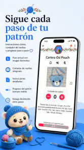 Crochet paso a paso en español screenshot